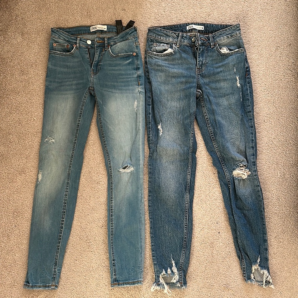 Zara EUR 34 US 2 jeans lot